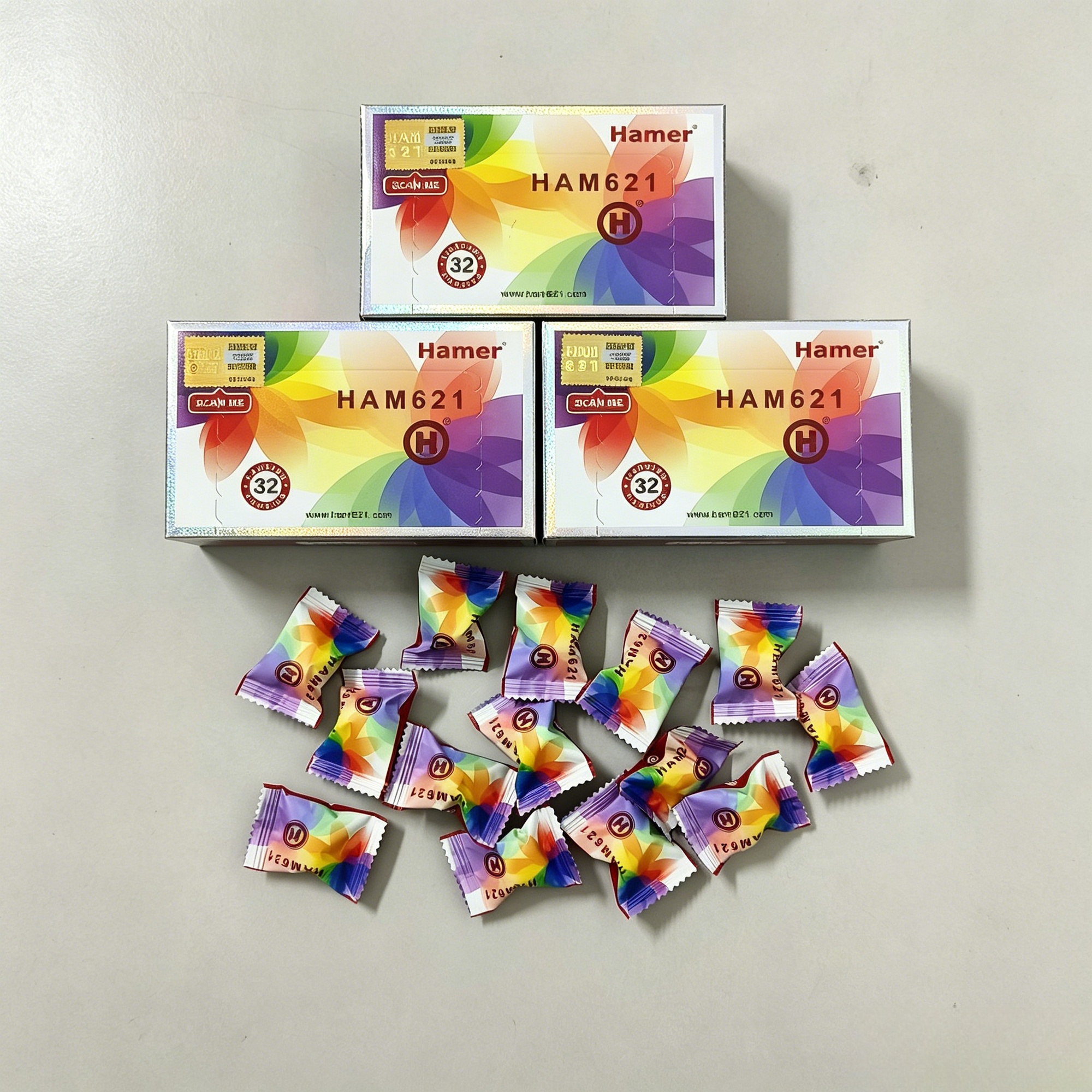 马来西亚彩虹糖 增加硬度延长时间，嘎嘎猛~